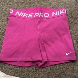Nike Pro Women's Pink Shorts